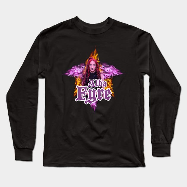 Alba Fyre // WWE FansArt Long Sleeve T-Shirt by suprax125R